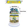 32pcs Real Madrid CF Party Decorations Include Banner Cake Topper Balloons