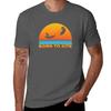 Kitesurfing Kiteboard Design Born To Kite Tshirt Moisture Wicking Athletic Tshirt
