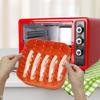 Silicone Air Fryer Basket Silicone Bacon Rack Air Fryer Grilling Pan for BBQ