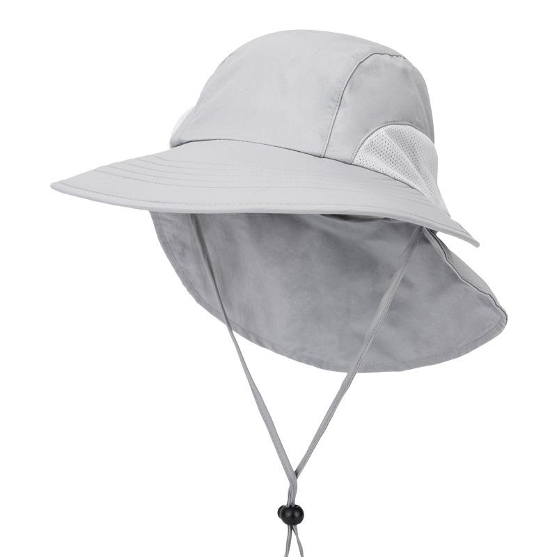 

Hat Summer sun protection hat Big brim sun hat Ladies outdoor riding hat Sun hat L（58-60cm）