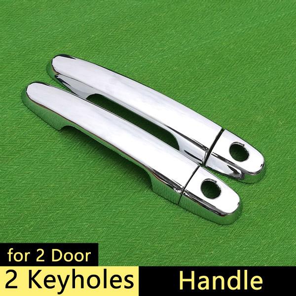 for Toyota Hilux 2005 - 2014 Chrome Handle Cover Trim AN10 AN20 AN30 SR5 2007 2008 2010 2013 Accessories Stickers Car Styling