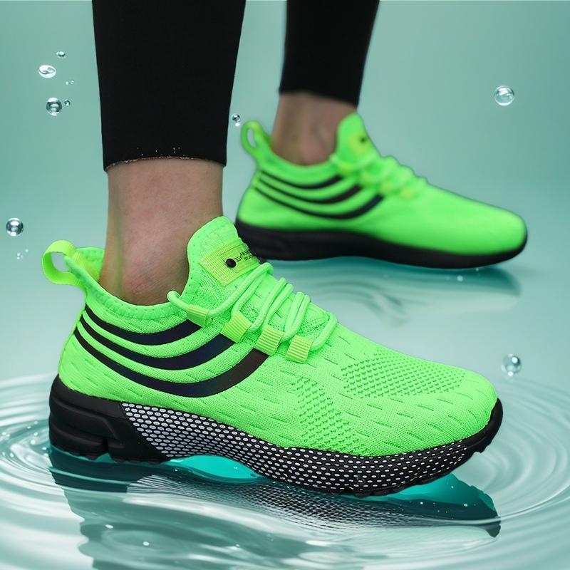 Women's Running Shoes Dopamine Multi Color Lightweight Outdoor Sports Shoes Comfortable Breathable Tennis Training Flat Shoes