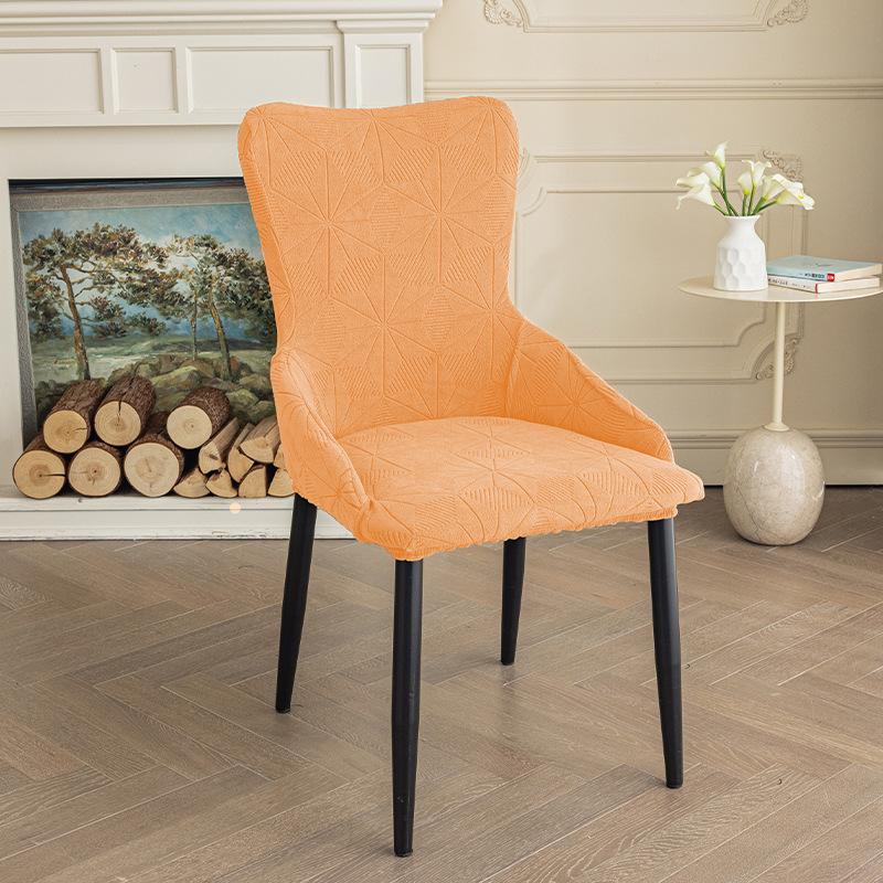 Special-shaped Armrest Style Elastic Chair Cover Simple Chair Cover Thickened Fleece Light Armrest Backrest Integrated Four-season Pass