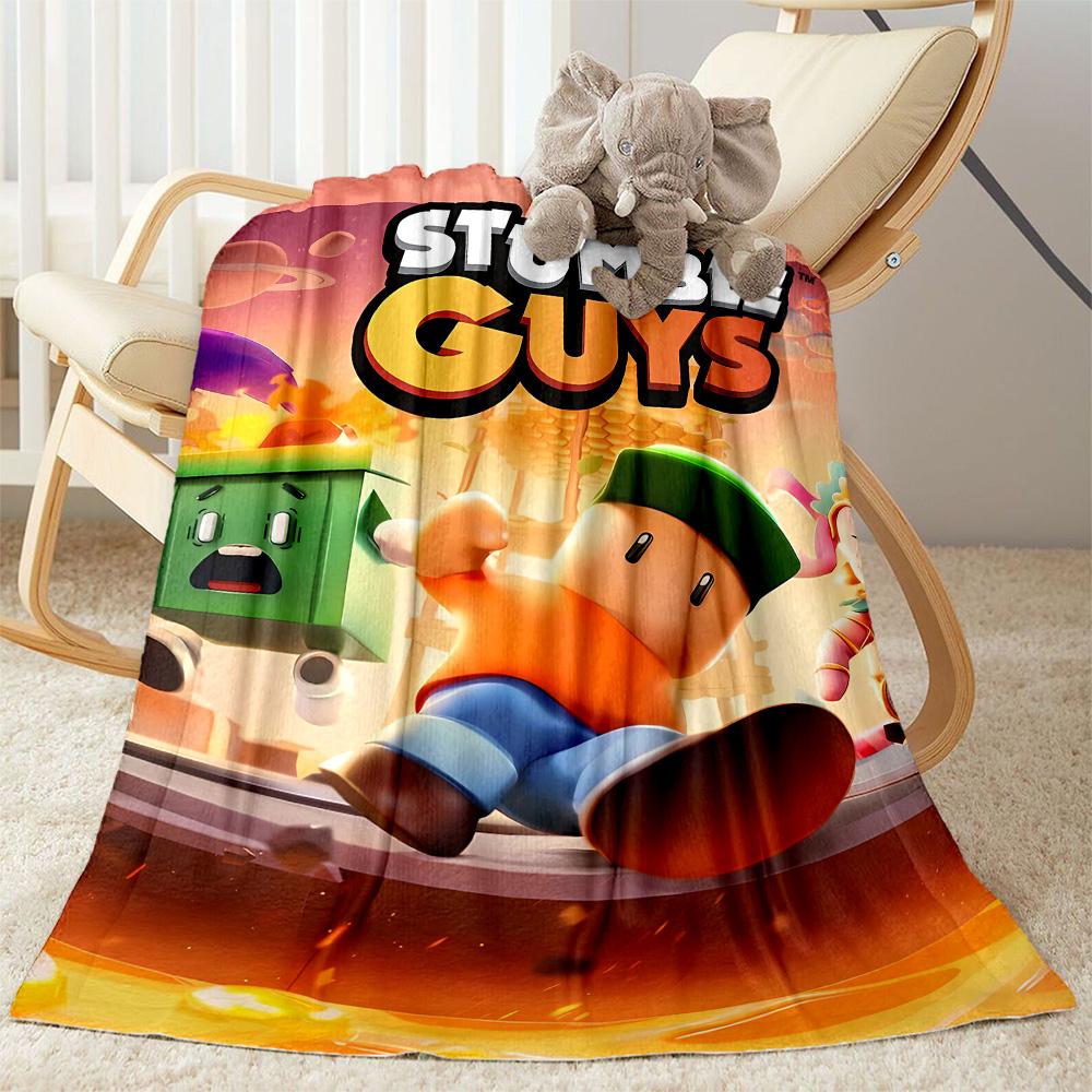Stolperer Jungs: Lustige Abenteuer- Flanelldecke - Weich und geeignet für Sofas, Betten, Büros, Reisen, alle Jahreszeiten, tolles Geschenk für Feiertage und Geburtstage.