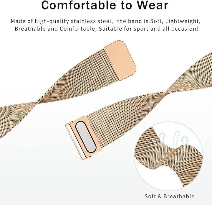 18mm Watchstrap for Garmin Venu 3S Strap Quick Release Stainless Steel Magnetic Buckle Accessories for Garmin Venu 3S Watchband