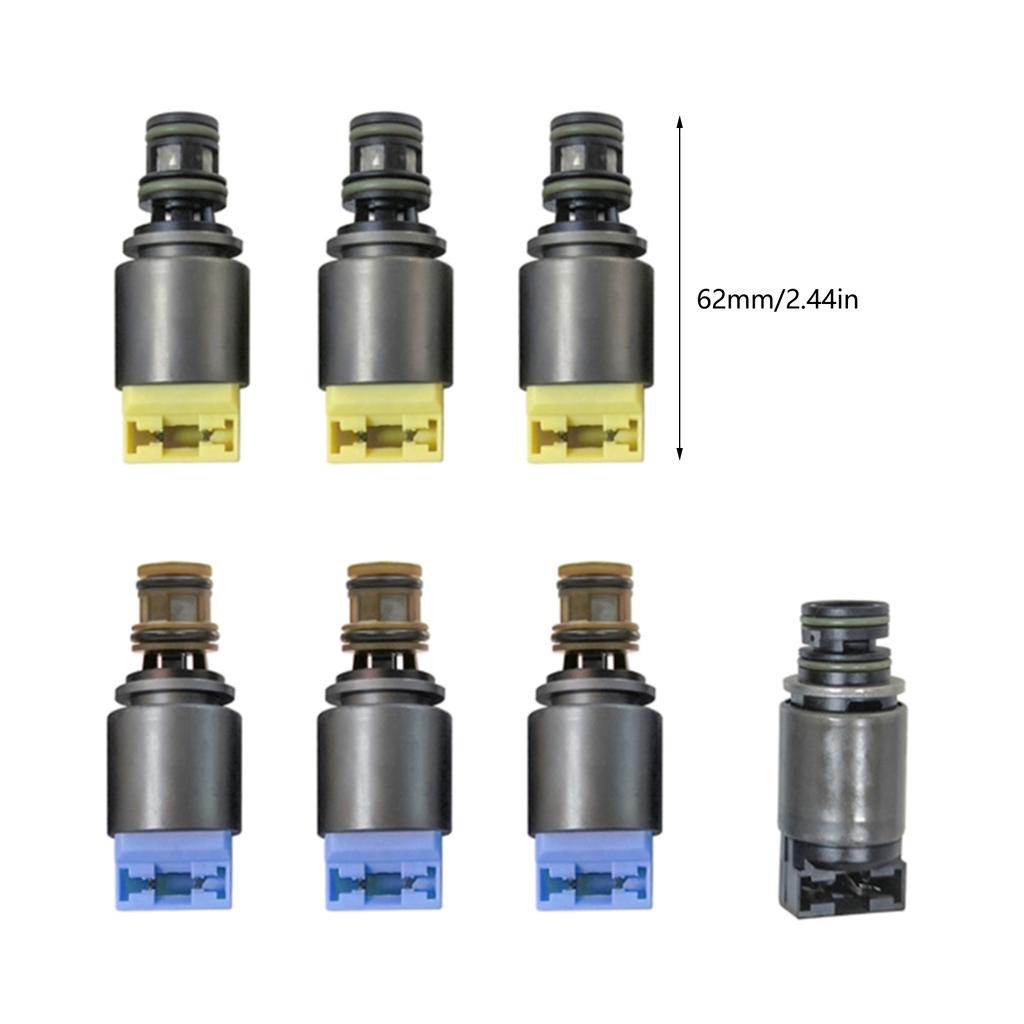 6HP19 6HP21 6HP26 6HP28 Sada elektromagnetických ventilů převodovky 7ks/sada 1068298044 Vhodné pro X3 X5 A6 A8 Q7