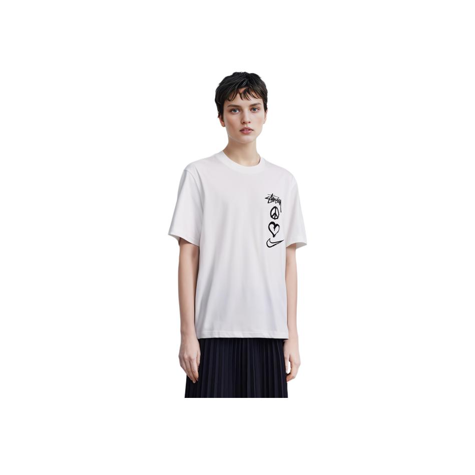 ル*ス様 【サイズM】Nike x Stussy Peace Love 長袖 ロ Kup Nike Koszulka X Stussy Peace, Love, Swoosh (Rozmiar
