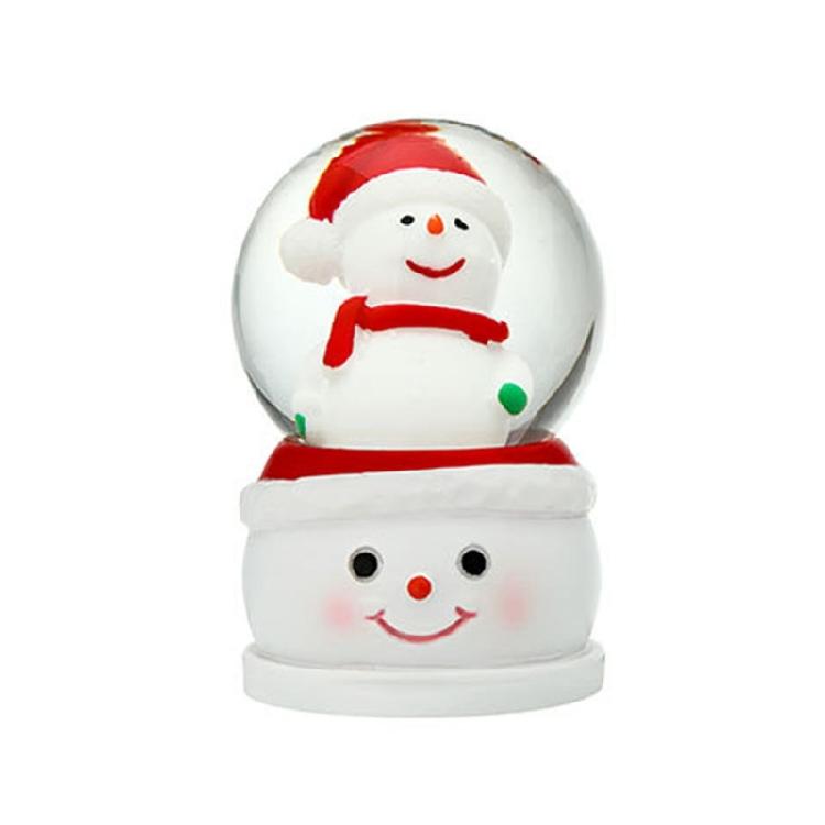 Christmas Santa Crystal Ball Night Lights Desktop Ornaments Children Glowing Toy