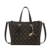 2025 Women's Retro Print High-End Crossbody Tote and Shoulder Bucket Bag