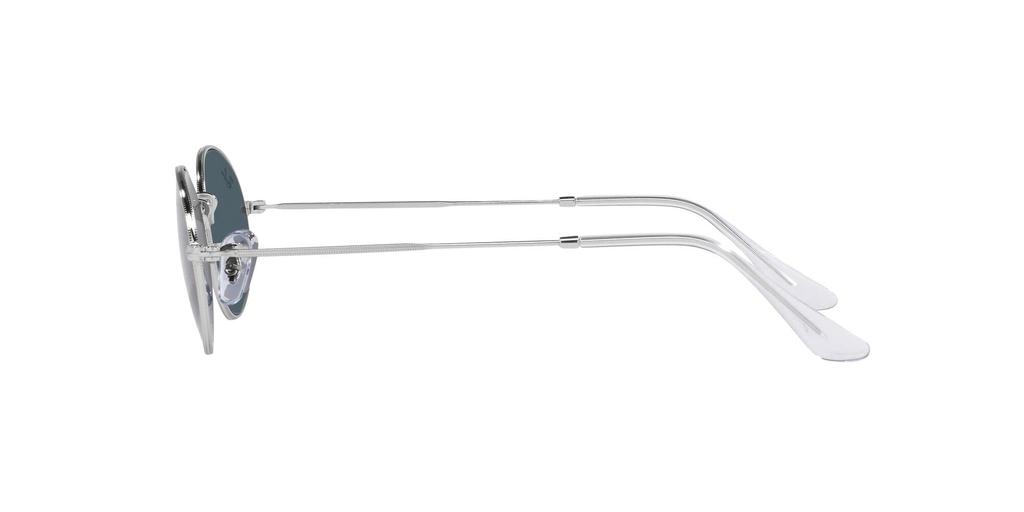 RB3547 Dark Blue Size 51 Ray-Ban Sunglasses, Silver/Crystal Lens,