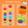 Baby Montessori Shape Sorting Cube Toy Soft Silicone Sensory Blocks for Fine Motor Skills  Early Learning Educational Toy