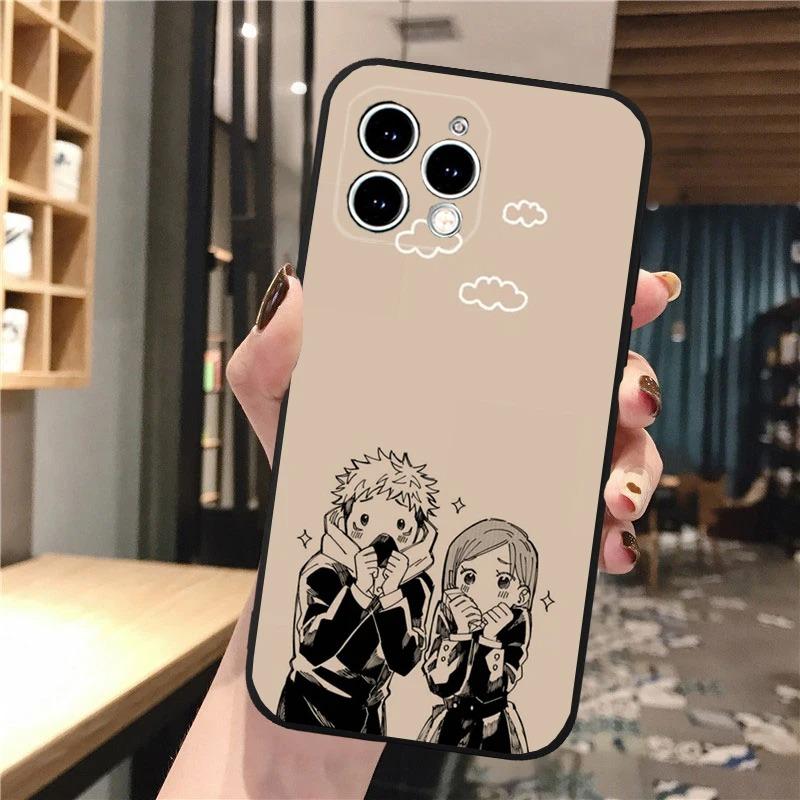 Funda de Silicona para Teléfono Anime Jujutsu Kaisen Para Samsung A12 A13 A14 A15 A16 A22 A32 A33 A52 A53 A54 A55 A56 A71 A72 A73 Satoru Gojo