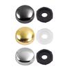 20Pcs Decorative Mirror Fixing Screws Plastic Washers Flat Caps Decorative Cover Nails for Advertising Screw Fasteners