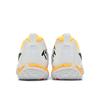 Li Ning Saga 2 Lite Niedrig geschnittene Badminton-Schuhe Unisex Weiß Gelb AYTT003-3