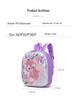 Adorable Cartoon Hard Shell Backpack for Kids Ages 3-7