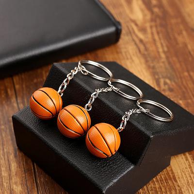 Basketball Soccer Keychain   Sports Keyring Car Pendant For Gift