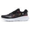 Li Ning SOFT ELEMENT Abrasion Resistant Breathable Low Top Casual Shoes Men's Black Red AGLT007-3