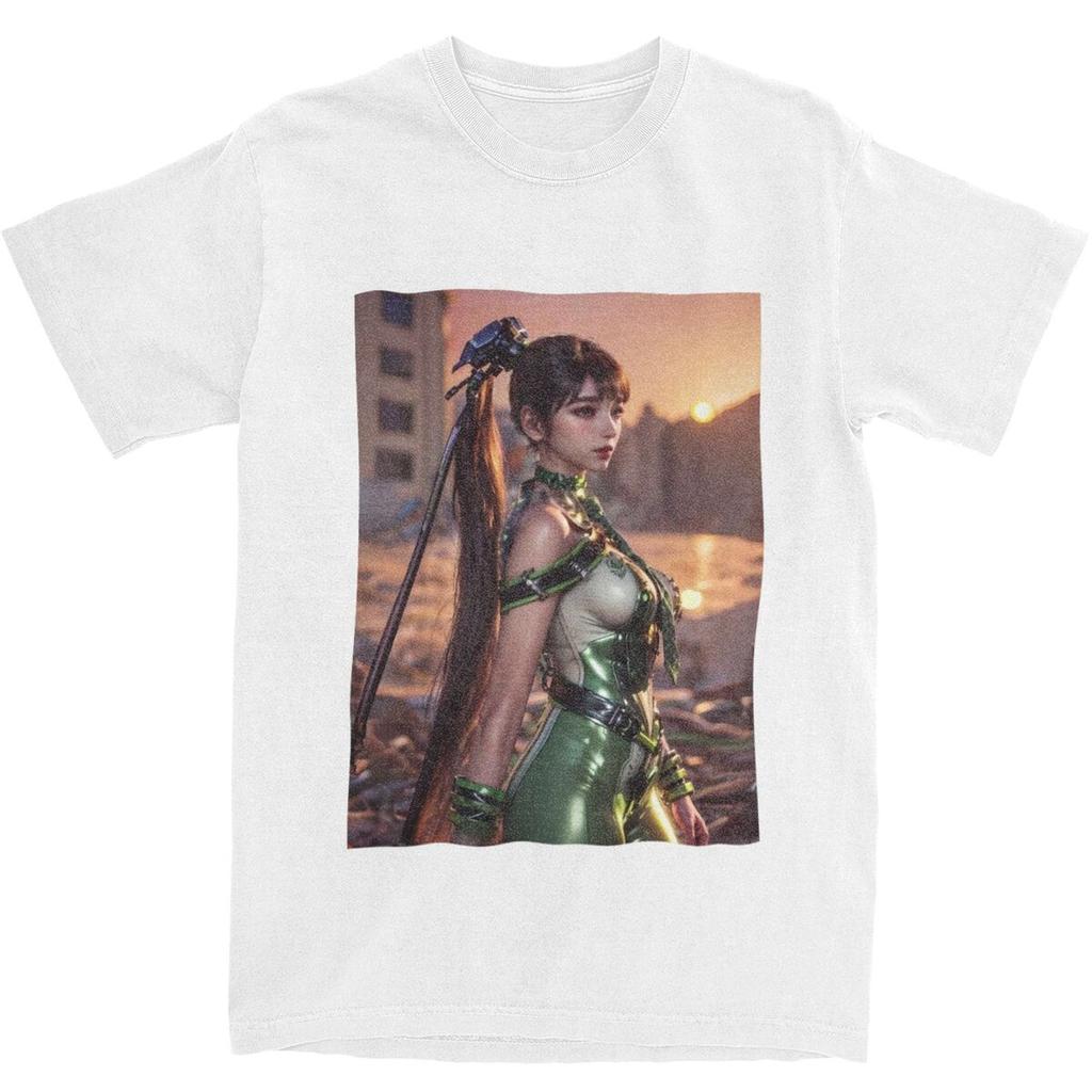 All Seasons Men Women Game Fans Stellar Blade T Shirt Outfit Cool Summer Tees Y2K Funny 100% Cotton Tops Gift Idea