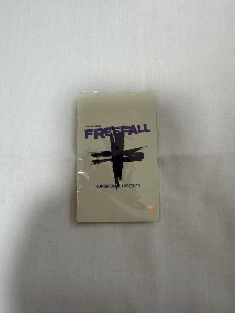 [USED] TXT Beomgyu FREEFALL Soundwave Lucky Drop Trading Card