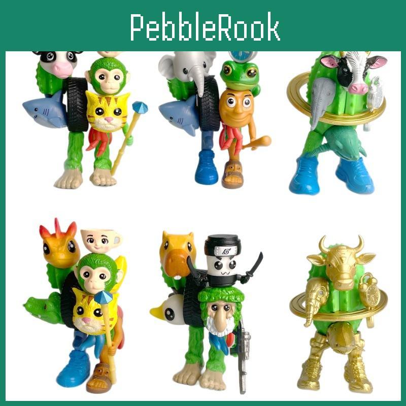 Italiana brainrot Pvc Collectible Figure With Assembleable Monster For Fans And Collectors