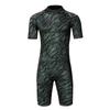 Traje de neopreno de 3 mm para hombre y mujer, manga corta, pantalones, buceo, surf, snorkel, protector térmico contra rozaduras