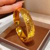 Pulseira Explosiva de Gelo Triturado com Abertura Larga para Pneus para Mulheres, Acessórios de Pulseira de Luxo Leve e de Alta Qualidade