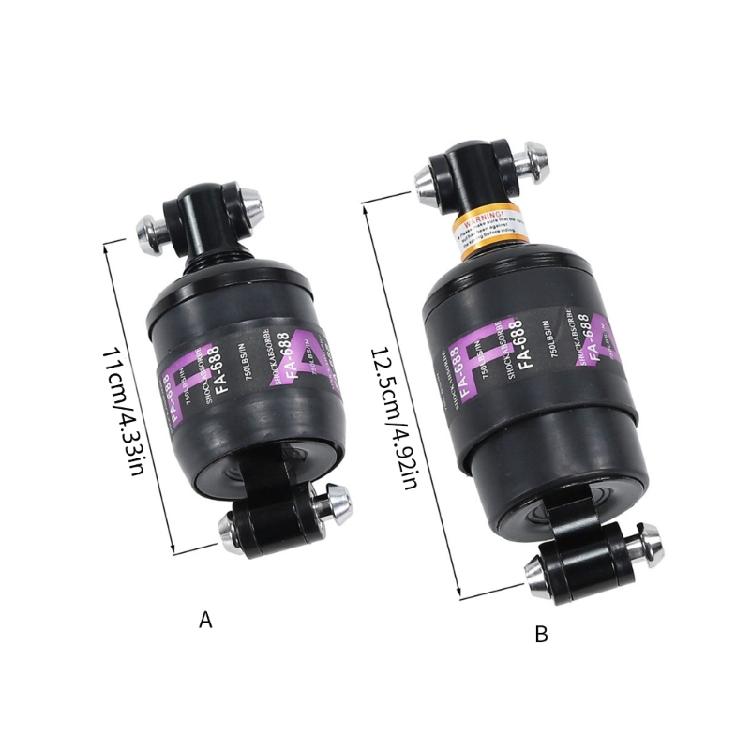Amortizoare pe aer pentru biciclete MTB 100/125mm pentru amortizoare spate de bicicletă