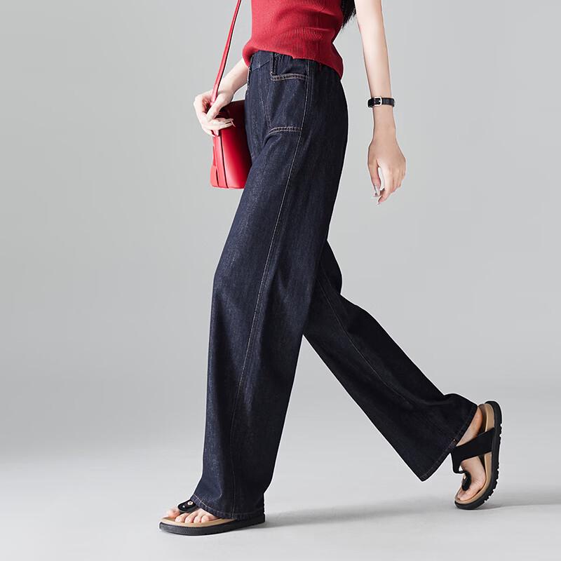 SOFSIL Women's Pure Cotton Straight-Leg Jeans