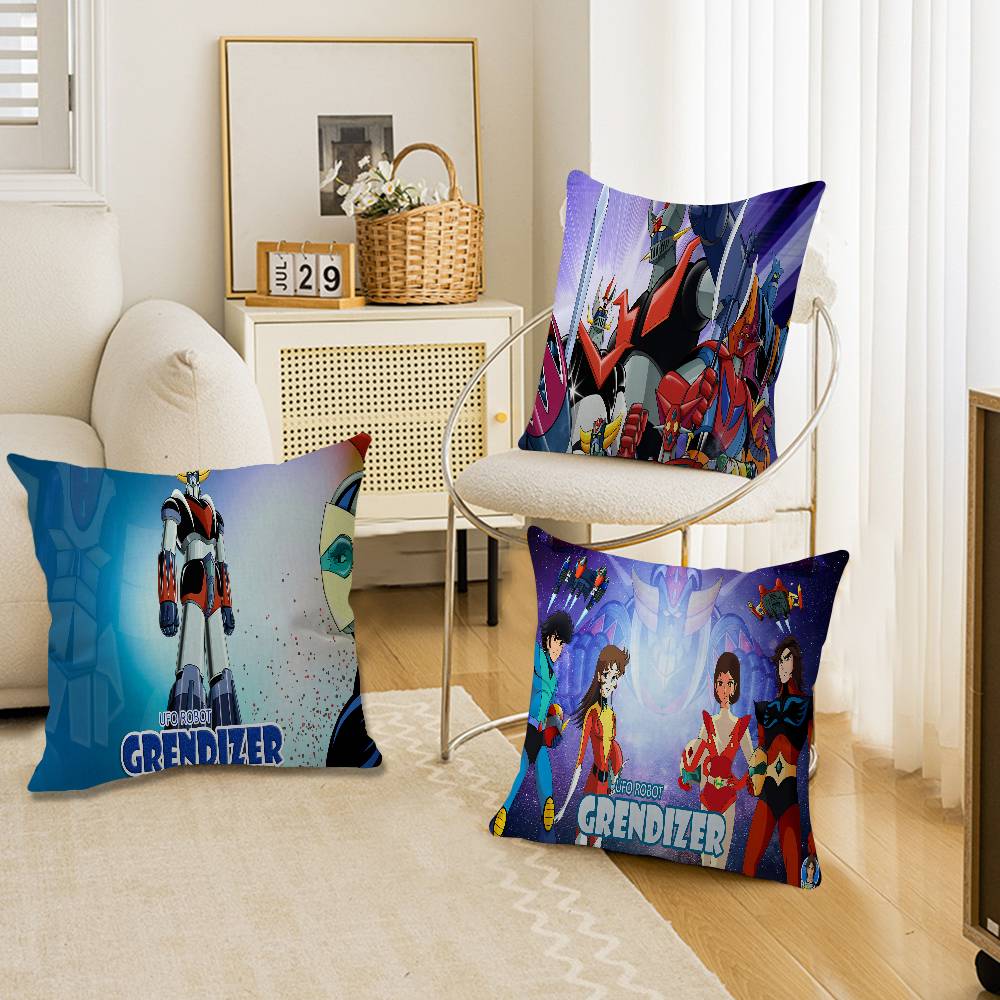 G-Goldorak Pillow Gifts Home Office Furnishings Bedroom Sofa Car Cushion Cover case 45x45cm