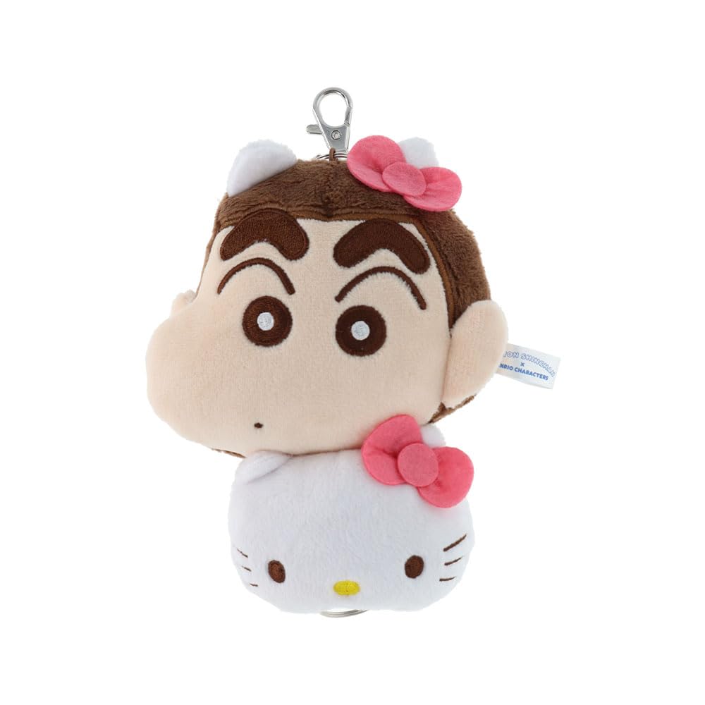 Sunstar Stationery Мелок Sanrio Characters Талисман с x Hello S8350868 Катушка Шин-чан, Шин-чан Китти,