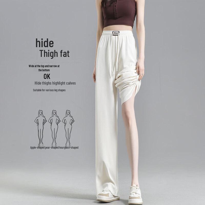 

Demana Women s Lightweight Elastic Waist Casual Drape Pants L