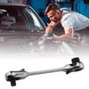 1/4Inch Mini Ratchet Wrench 72 Tooth With Double Drive Heads For Tight Space Alloy Steel Construction 99mm