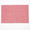 Woven PVC Placemats Heat Resistant Non-Slip Place mats for Dining Table Washable Durable Vinyl Table Mats