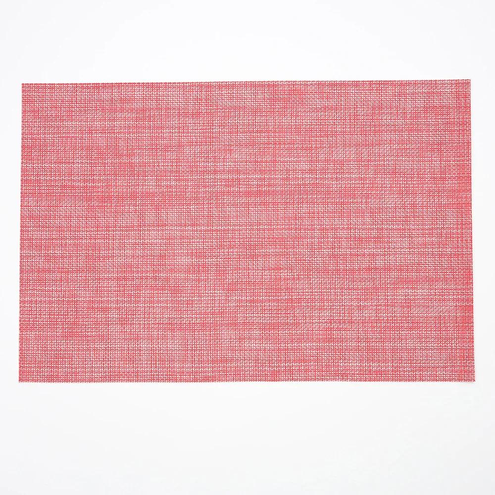 Woven PVC Placemats Heat Resistant Non-Slip Place mats for Dining Table Washable Durable Vinyl Table Mats