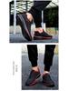 2025 Korean Style Plus Size Men's Flyknit Running Shoes – Trendy Casual Sports Footwear