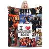 Super Soft Backstreet Boys Throw Blanket Premium Fleece Flannel Lightweight Bed Blanket Super Cozy Blankets All Season Use