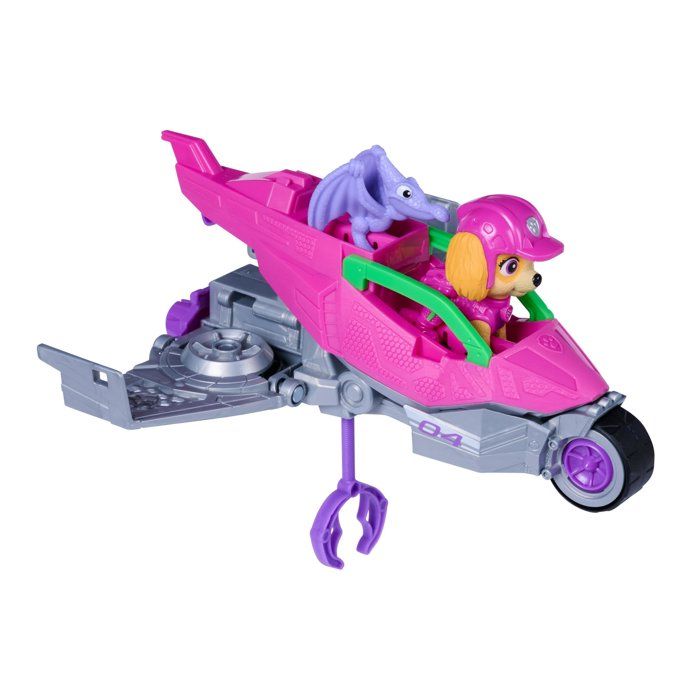 Véhicule + Figurine Stella - La Pat' Patrouille - Le Film Mission Dino - SPINMASTER - A Partir De 3 Ans
