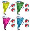 Creative Granny Pants Yard Game Set Funny Exercise Giant Outdoor Tossing Game Soft with Bouncy Balls and Air Pump