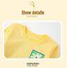 2026 Autumn/Winter Girls' Floral Letter Print Round Neck Hoodie - Small/Medium