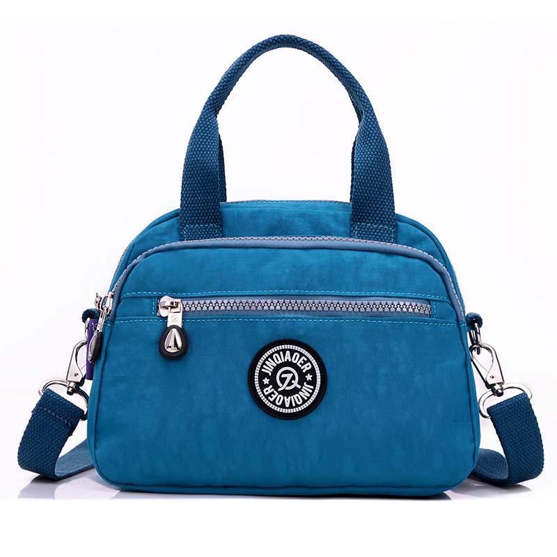 Female Bag 2022 New Fashion Handbag Shoulder Messenger Bag Lightweight Washable Nylon Leisure Small Bag KTB