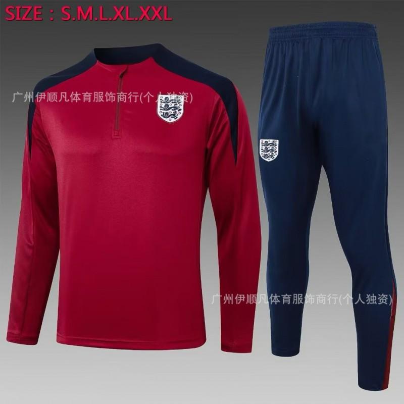 Heren Dames Voetbal Trainingsshirt Halve Rits Opwarmshirt Napoli PSG AC Milan Brazilië Manchester United Fans
