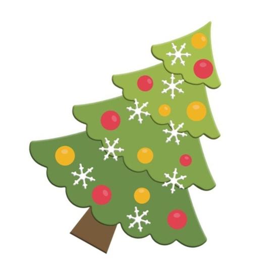 Christmas Tree Cutting Die Stencil Paper DIY Craft Scrapbooking Accessories