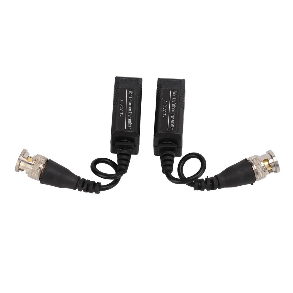 1 Pair Video Balun HD AHD TVI CVI Passive Video Balun Transceiver for CCTV Surveillance Camera Systems