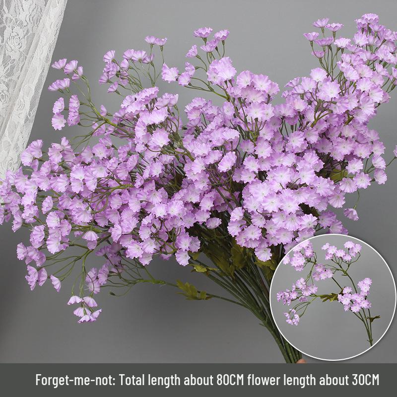 10-Piece Purple Series Artificial Floral Set: Ground Row, Aisle, and Burgundy Wedding Decoration Flowers