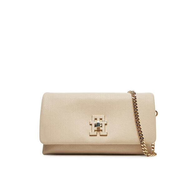 Handbag Tommy Hilfiger AW0AW17462 Beige