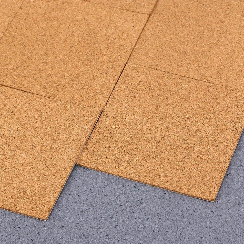 Cork Coasters Self-adhesive Square Cork Mat Backing Sheet