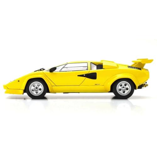 Kyosho Original 1/18 Scale Lamborghini Countach LP5000 Quattrovalvole Yellow Finished Product