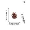 Creative Pine Cone and Spruce Christmas Ornaments - DIY Decorative Pendants & Photography Props