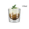 Double Layered Glass Insulated Cup Is Heat-resistant and Suitable for Coffee, Cold Drinks, Beer, Coffee Cups, and Wine Glasses
