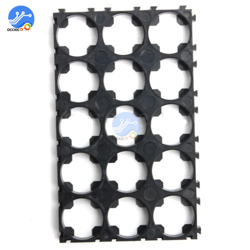 10Pcs 3x5 3x6 Cell 18650 Batteries Spacer Radiating Shell Plastic Heat Stable Holder Bracket with 10m Nickel Plated Steel Strip